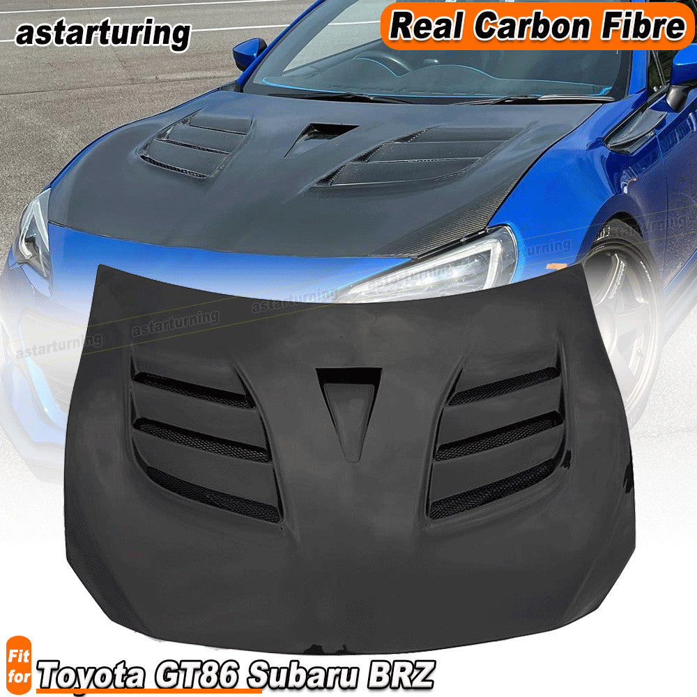 for Toyota GT86 for Subaru BRZ 2013-22 REAL Carbon Engine Engine Hood Bonnet Covers