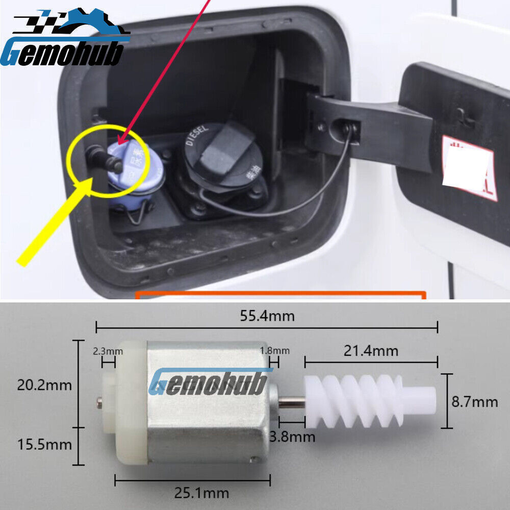 New Fuel Filler Cap Actuator Motor For 2021-2023 for Honda Fit OE 74700-TZA-013