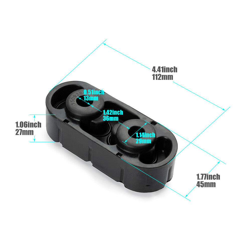 15092802 Exhaust hanger insulator mounting bracket pipe suitable for Chevrolet for GMC for Cadillac