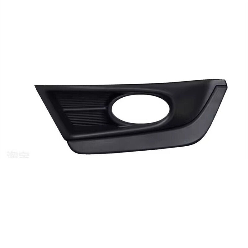 ABS Black LH Front Bumper Fog Lamp Cover Bezel Fit for Honda CRV CR-V 2017-2019