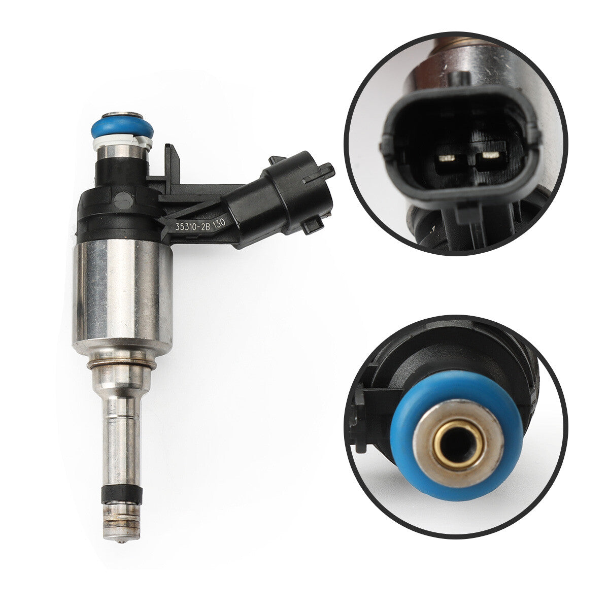 4-pack fuel injectors for Hyundai for Veloster Accent 1.6L 2012-2017 35310-2B130