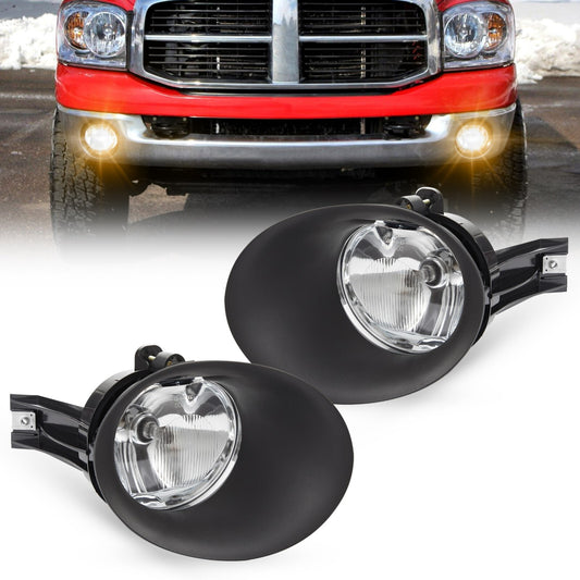 Suitable for 2002-2008 for Dodge for Ram 1500 03-09 2500 3500 fog lights, bumper lights, and driving lights.