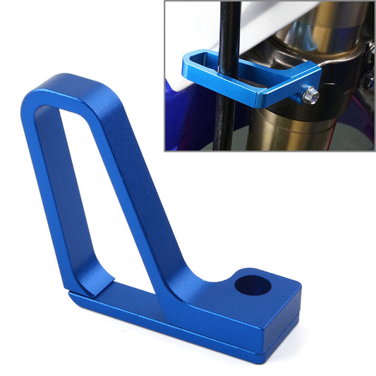 Brake Line Hose Clamp Cable Guide Blue Fit for Yamaha YZ125/250 2004-20 YZ250X 2016