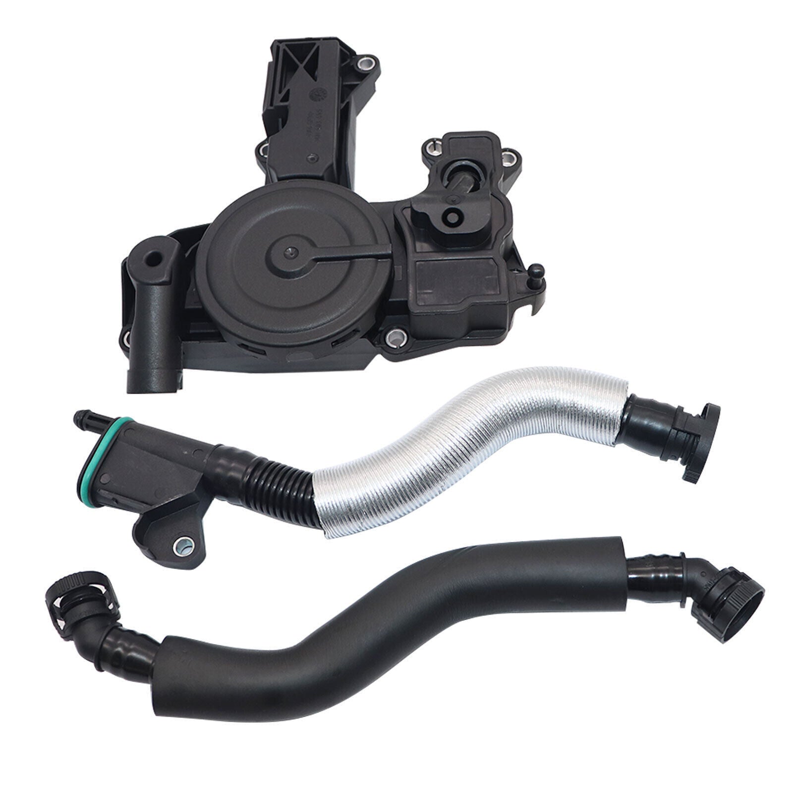 Engine PCV valve oil separator 06H103495AK suitable for Audi and for Volkswagen 1.8 and 2.0T engines.