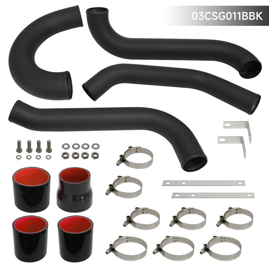 Intercooler Piping Kit for Toyota Supra JZA80 2JZ GTE TURBO 1993-1998 Black