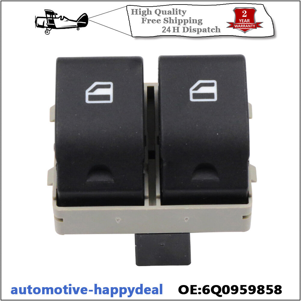 POWER MASTER WINDOW SWITCH CONSOLE 6Q0959858 FITS for VW POLO 9N 2001-2009