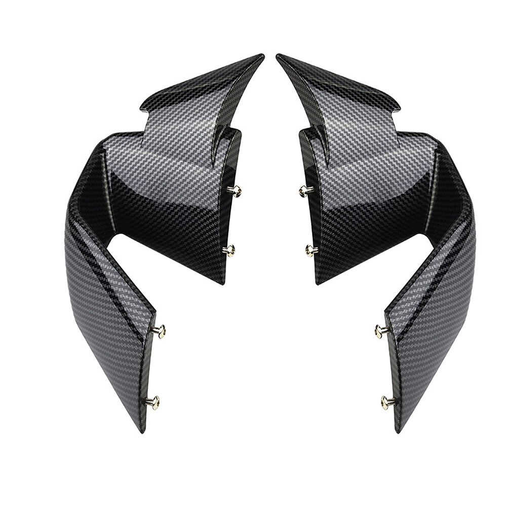 Carbon Fiber Front Spoiler Fxed Wind Winglets For S1000RR M1000RR 2019-2022