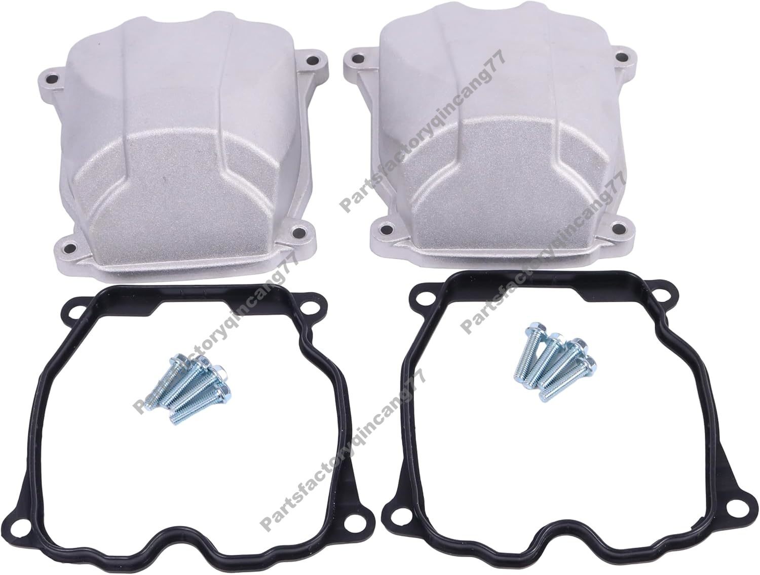 2 Pieces Valve Cover with Gasket  Bolt 420610393 for Can-Am Outlander 400 1000