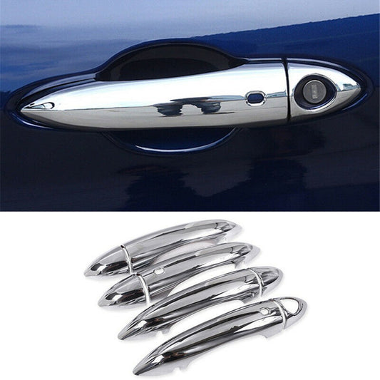 for Alfa Romeo Giulia / for Stelvio 2017-2020 Outer Side Door Handle Cover ABS Chrome