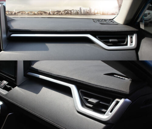for Toyota RAV4 2019-23 Silver LR Dashboard AC Air Outlet Vent Cover Strip Trim