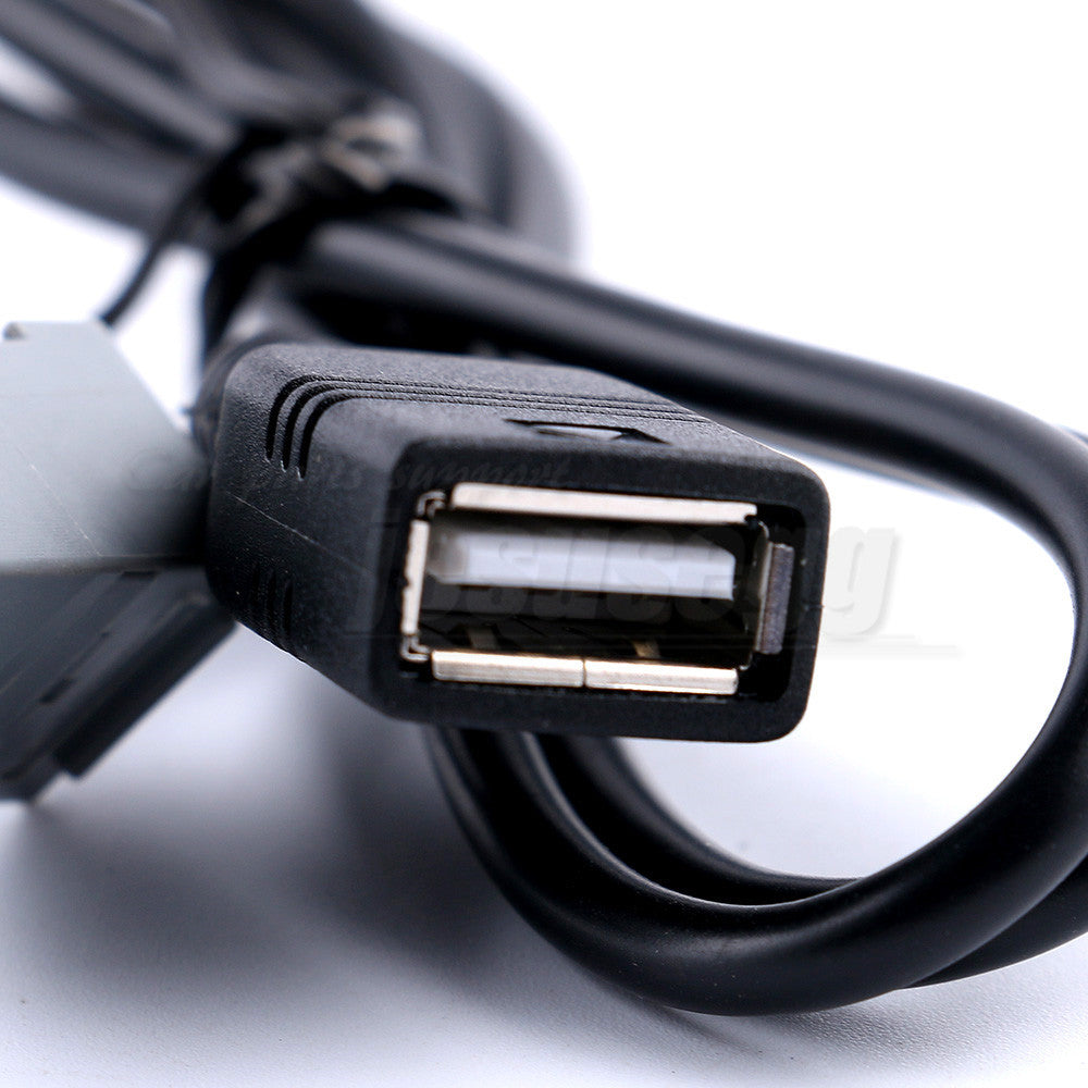 90cm Interface USB Female Cable AUX Adapter for Honda for Accord for CR-V for Civic Odyssey