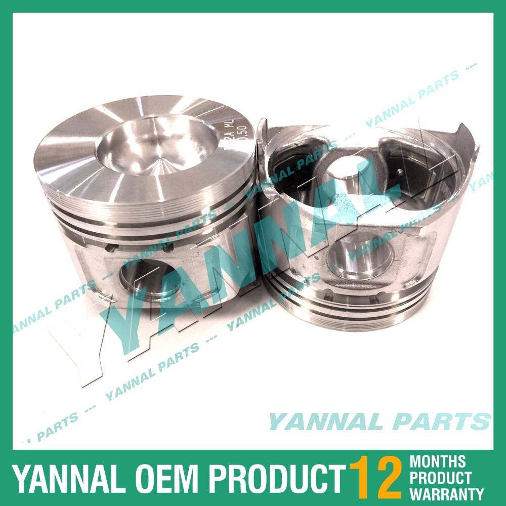3 spare parts for Yanmar piston kits + 0.5 mm 3TNV82A engine