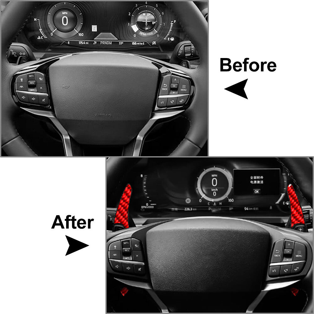 Steering Wheel Shifter Paddle Extension for Ford Explorer 2020-23 21