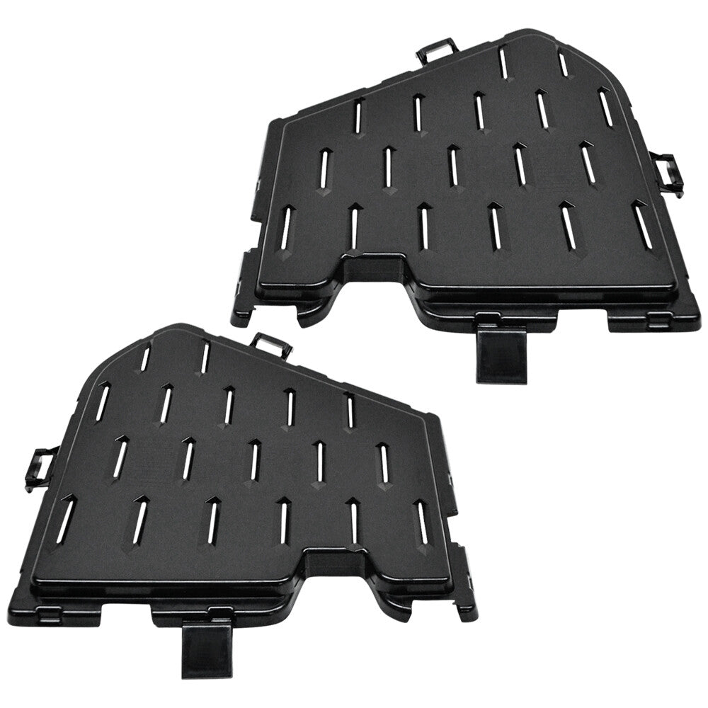 Pair LH RH Bumper Fog Light Grille Base Plate Fits For X6 G06 M 2020-2021