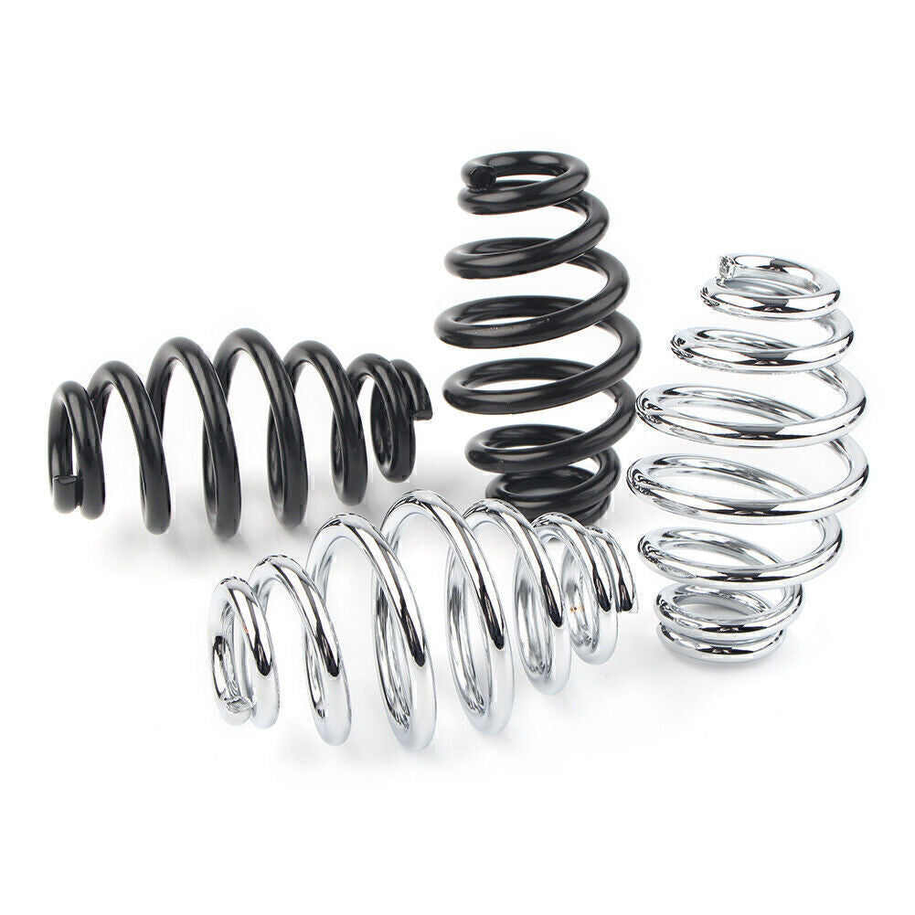 Fit for Harley Sportster Bobber Chopper Sftail 3 Barrel Coiled Solo for Seat Springs UK