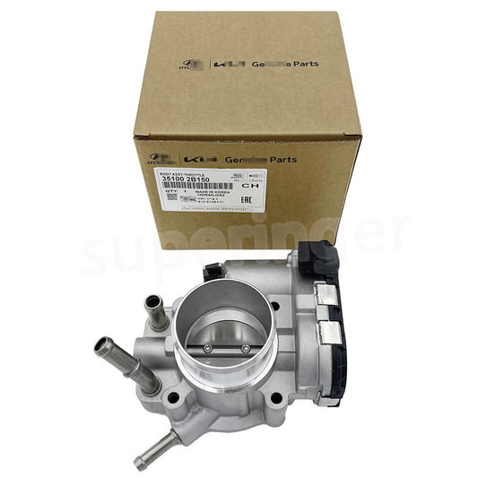 The 35100-2B150 electronic throttle body is suitable for the for Hyundai for Veloster and for Kia Soul RIO L4 1.6L.