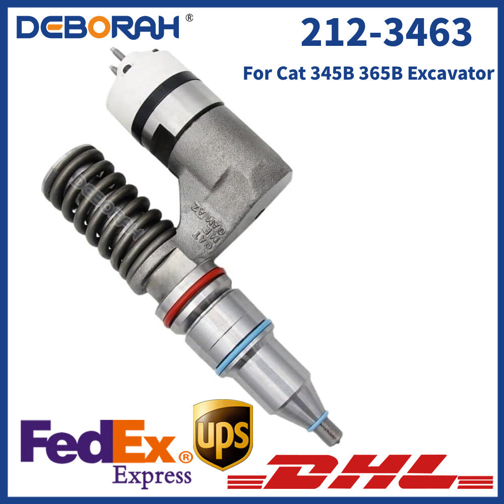 C12 Engine Fuel Injector 10R-0963 2123463 212-3463 For Cat 345B 365B Excavator