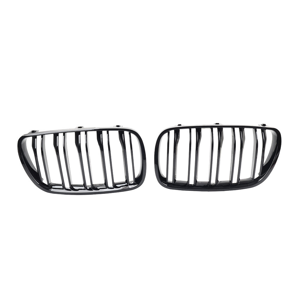 Double Line Front Bumper Kidney Grille for BMW X3 E83 Facelift 2006-2010