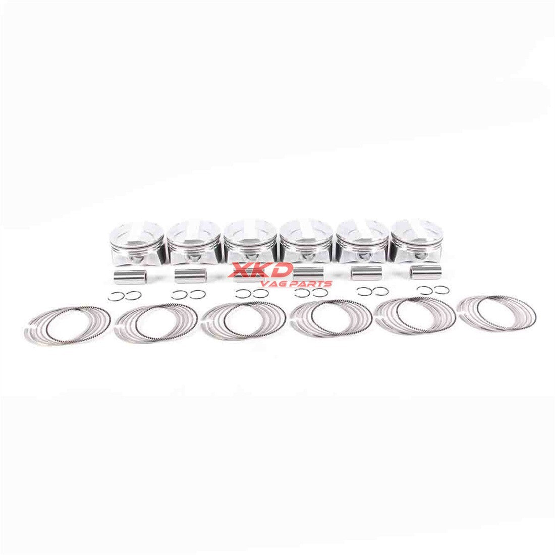 2.5L/3.0L Pistons Rings Kit Fit for Mercedes Benz C250 GLK300 M272 A2720304017