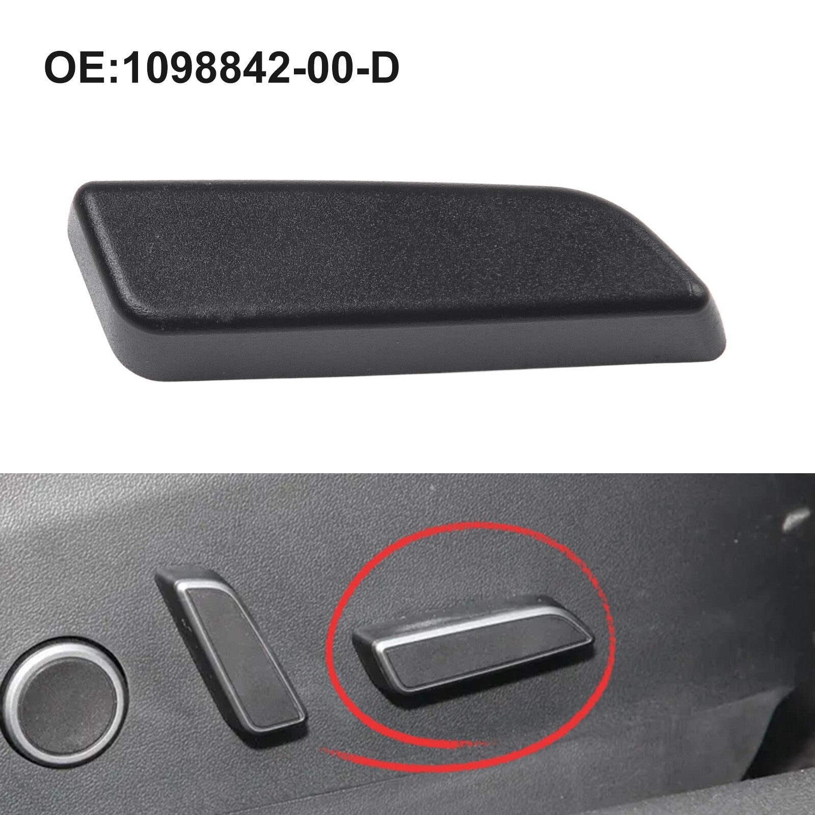 Switch Button Seats Forward Left-hand Drive Black Side Seats Cushion Button