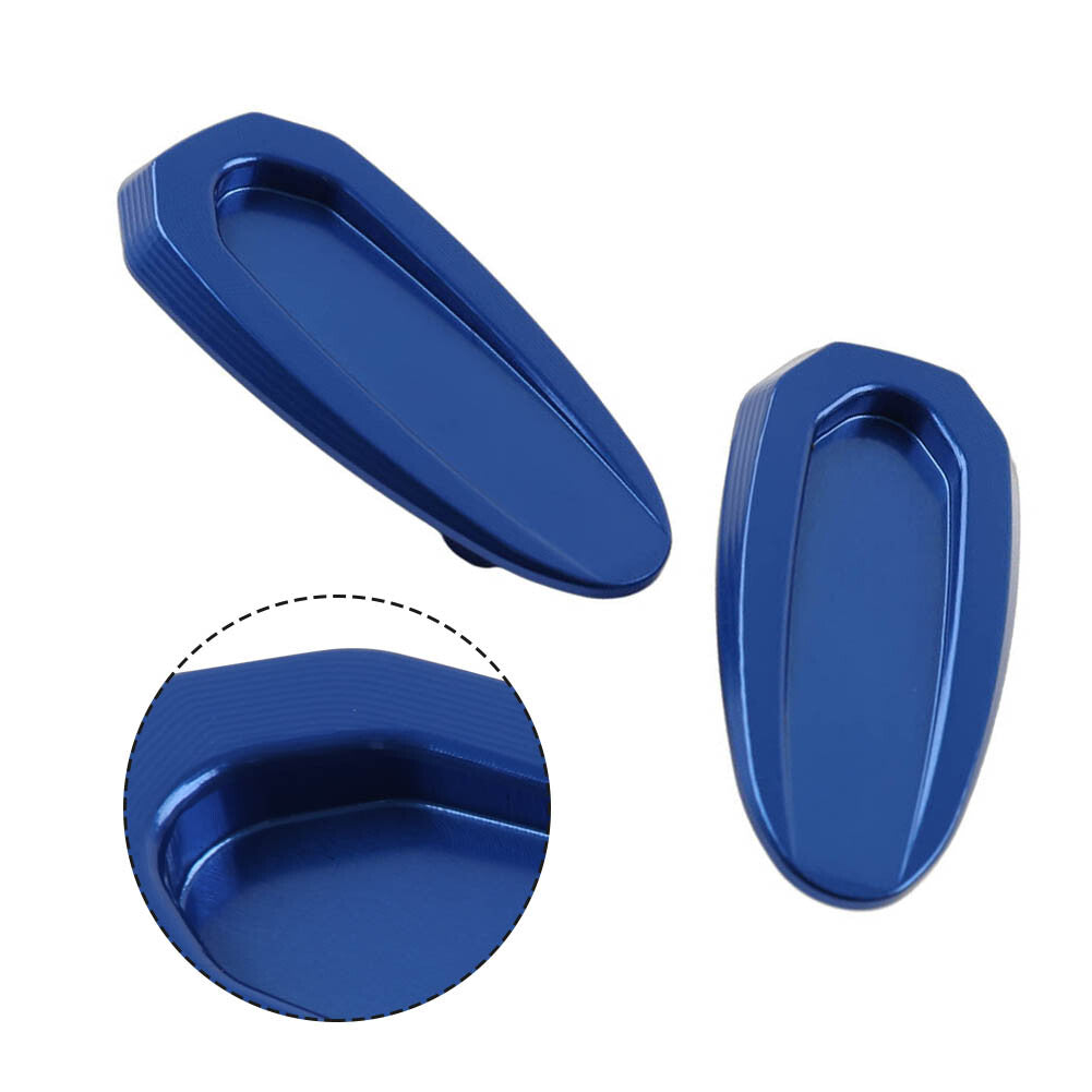 Rearview Mirror Block Off Base Plates Cover Blue for BMW S1000RR 20-23 M1000RR
