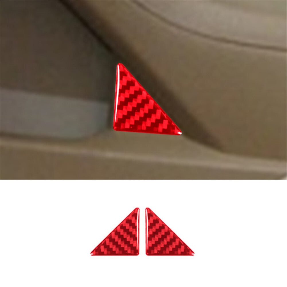 for Toyota Highlander 2008-2013 2Pcs Center Console Armrest Panel Trim Cover Red