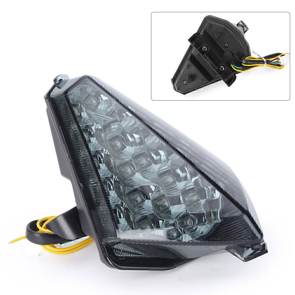 Integrated Tail light Turn Signals Lens Smoke Fit for YAMAHA YZF R1 2007-2008