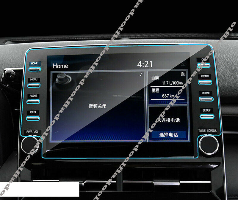 for Toyota for Avalon 2019-2022 Car GPS Navigation Screen Protector Film Cover trim