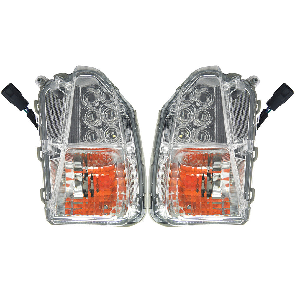 Left Right Front Turn Signal Fog Lamp for 2012-2015 for Toyota Prius w/ Bulb