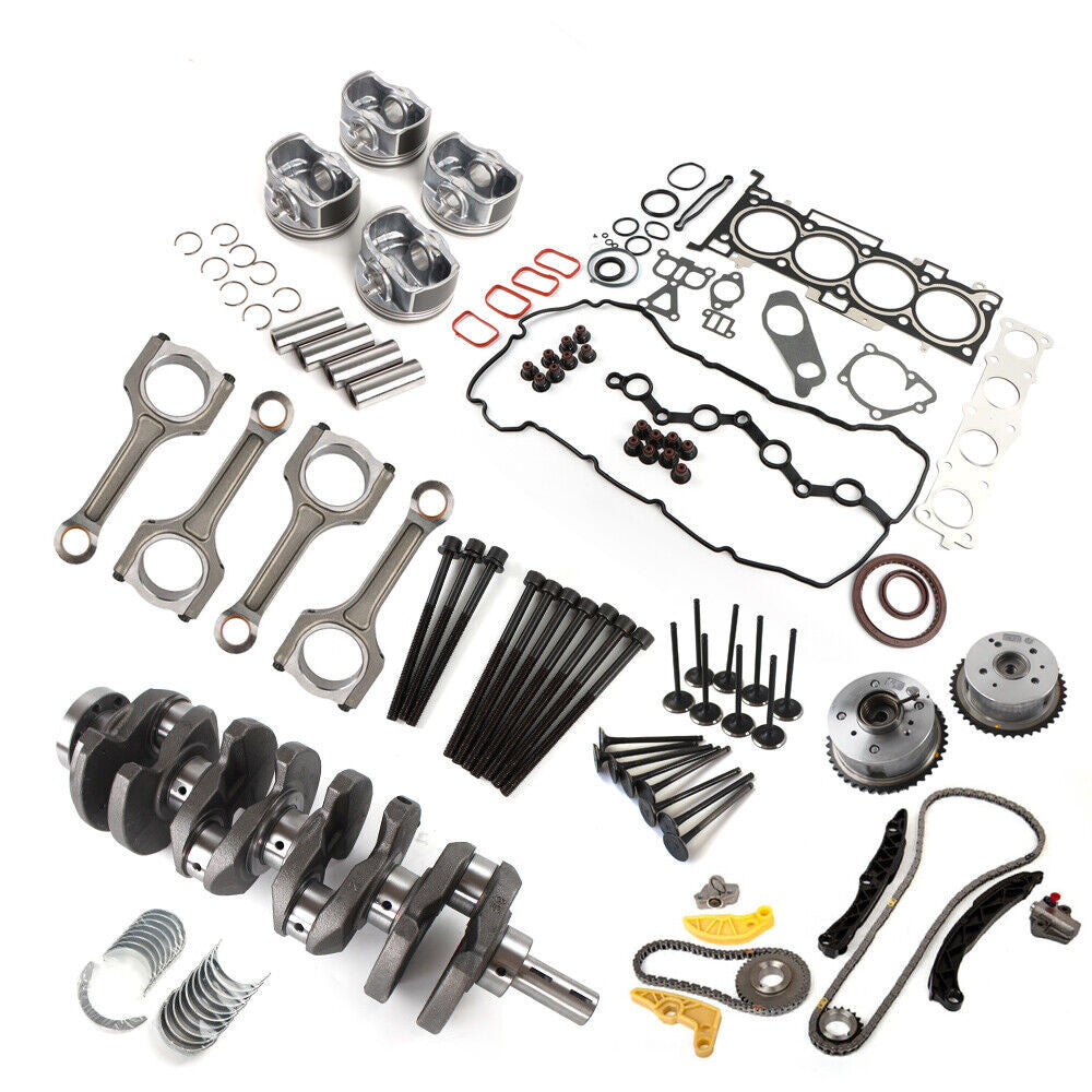 Engine Rebuild Kit Crankshaft Rods Timing Chain Kit for Hyundai for KIA G4KH 2.0T