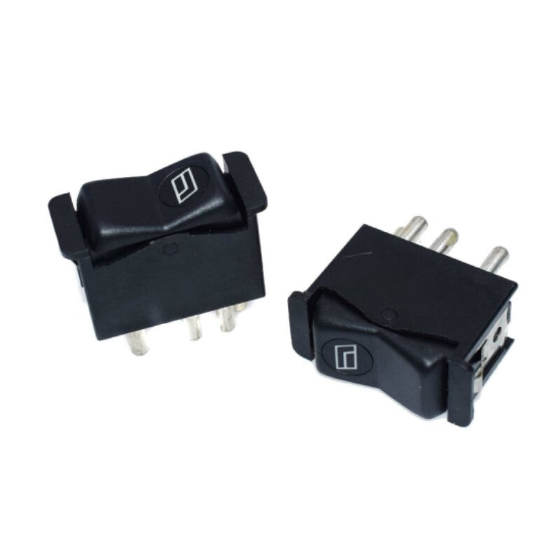 2 Black front window switch for Mercedes-Benz R107 380SL 560SL 0008208310