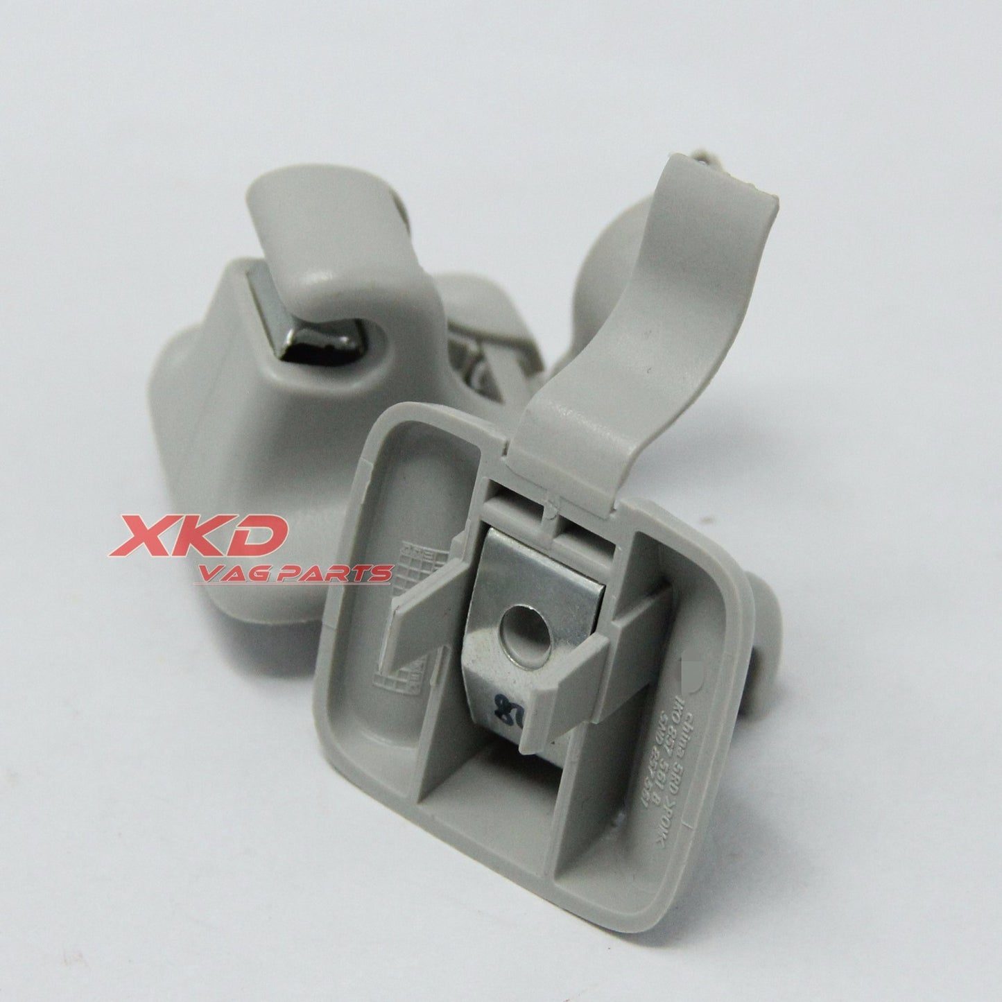 Gray Sun Visor Shading Board Clip for VW for Golf MK5/6 for Jetta for Passat B6 CC for Tiguan