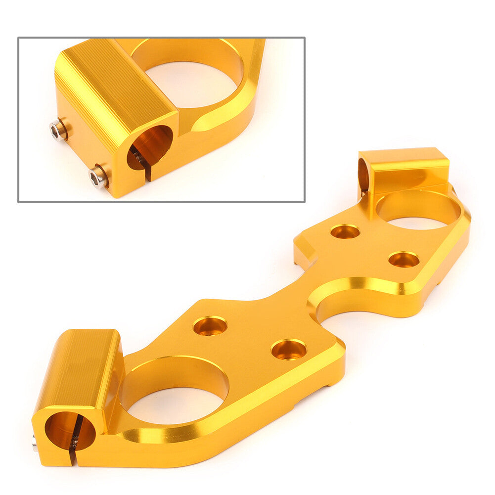 Vordere Suspension Gabel Br¨¹cke Klemme f¨¹r for Suzuki Hayabusa GSX1300R 2008-2019