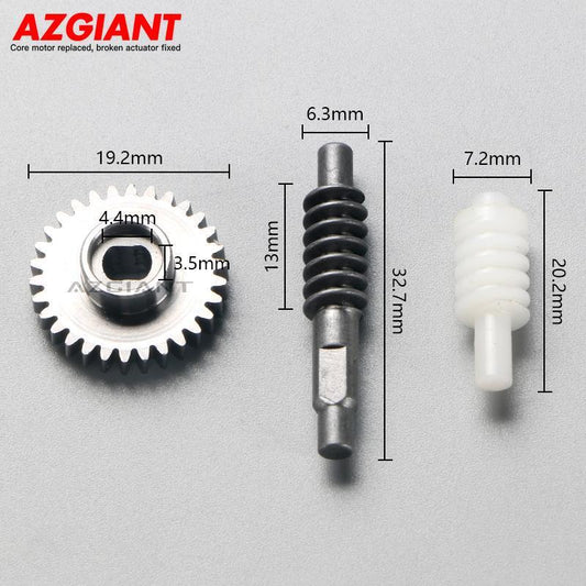 3-piece set of floating motor gears for side mirrors of 2010-2023 for Mazda CX-50 cars.