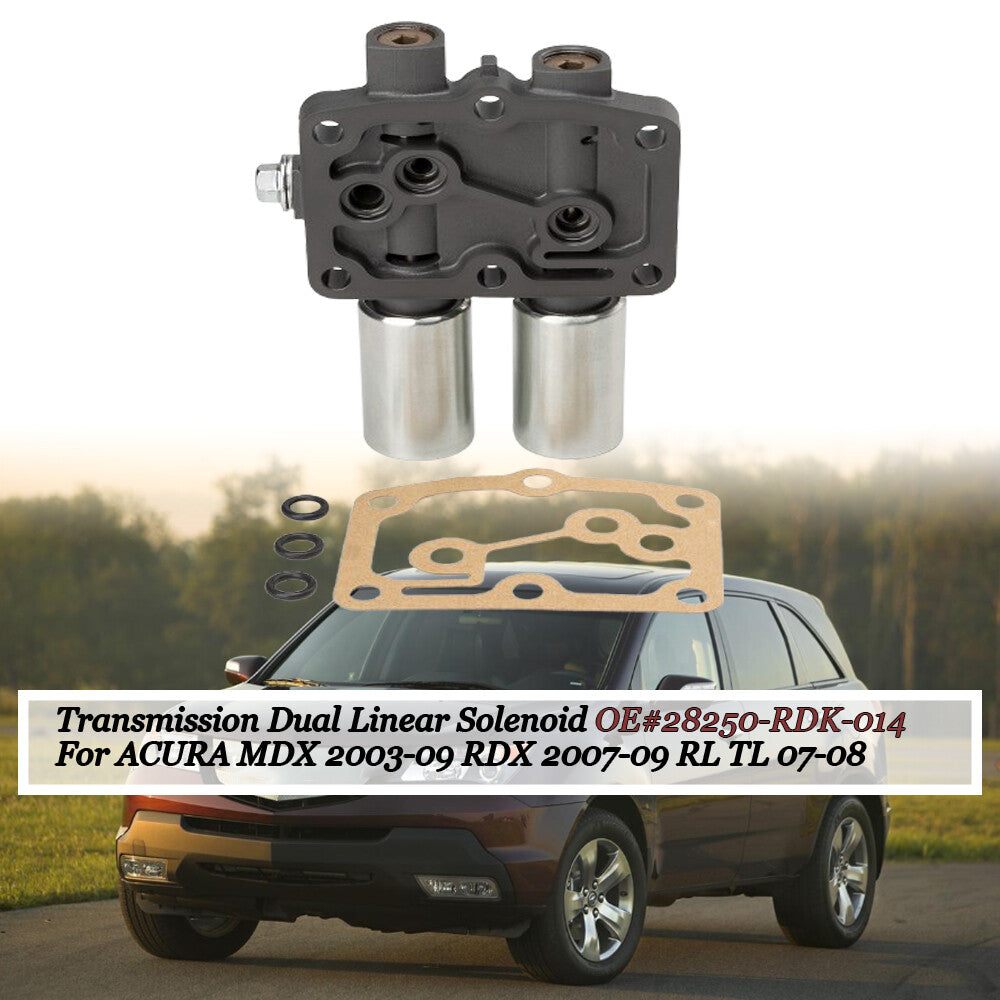 Dual linear solenoid valve for transmission suitable for Honda Accord 3.5L 03-09 28250-RDK-014
