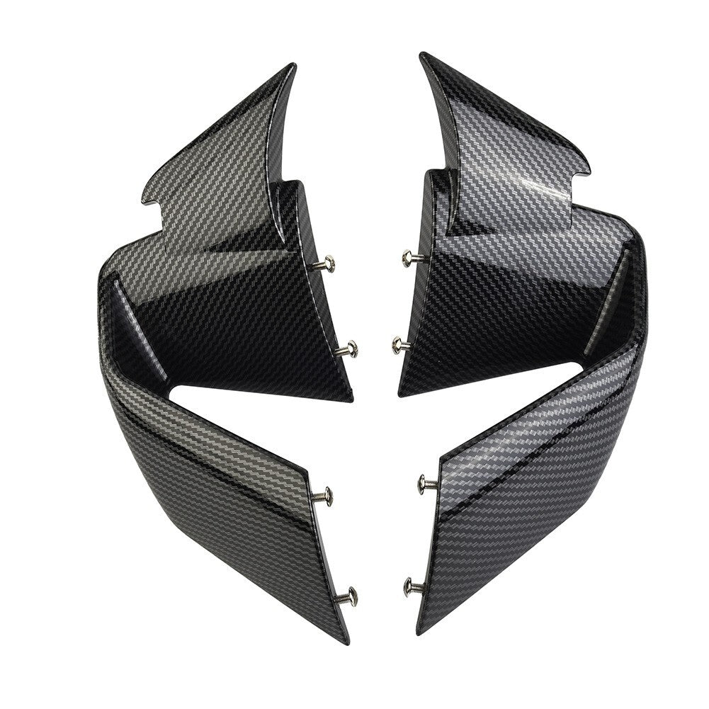 Carbon Fiber Front Spoiler Fxed Wind Winglets For S1000RR M1000RR 2019-2022