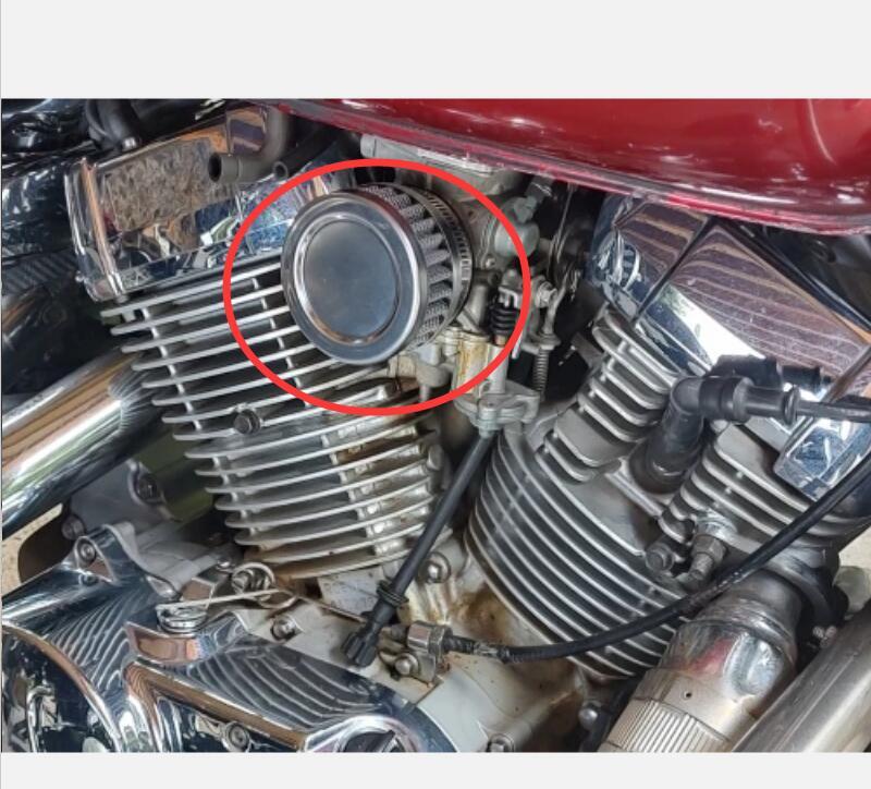 2-pack universal 35mm air filter, short and adjustable length for small engines.