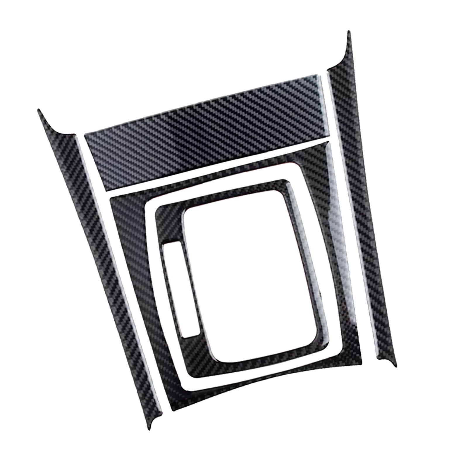 Carbon Fiber Gear Shift Panel Trim Set for Mercedes-Benz C Class W204 2007-2013