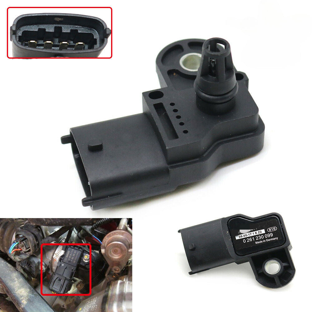 0261230099 Intake manifold pressure sensor compatible with for Civic for Polaris 0261230217]