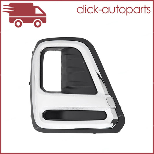 Left Fog Light Cover Cap Front Bumper Bezel Trim for Subaru for Forester 2019-2021