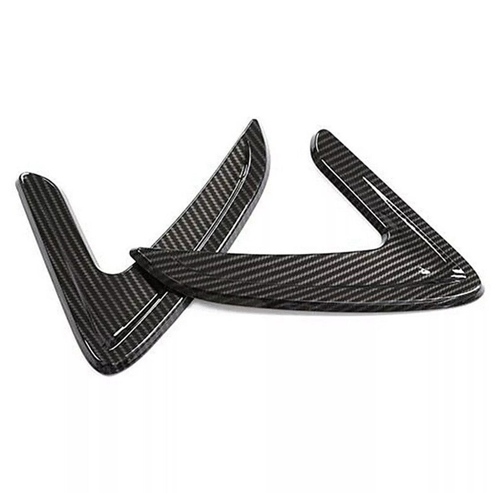 Replacement Carbon Finish Side Wing Fender Vent 13-18 for BMW 3 For F30 F31