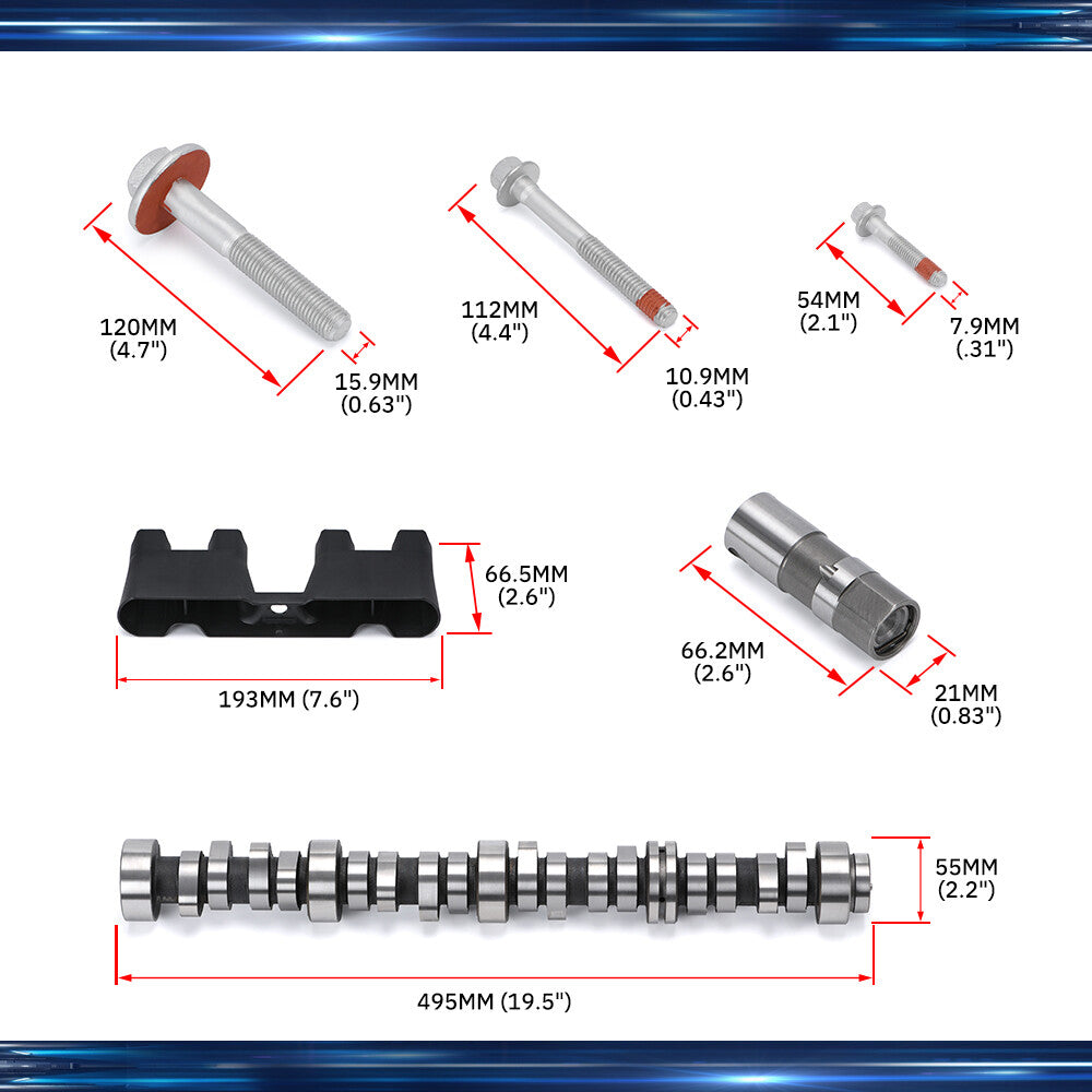 NON DOD AFM Camshaft Lifters Kit For 2007-2014 for Chevy for GMC 5.3L Trucks SUV Budget
