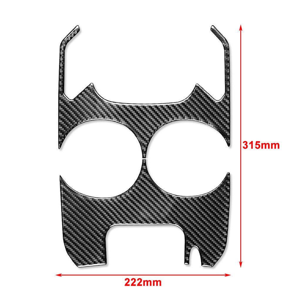 LHD Central Console Gear Shift Water Cup Cover Trim for Ford Mondeo 2013-2016
