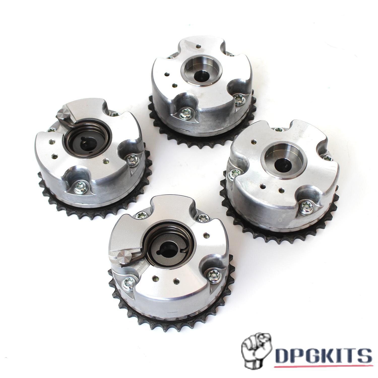 4Pcs Intake  Exhaust Camshaft Adjuster VVT Gear for VW for Audi 4.2L 06E109083L