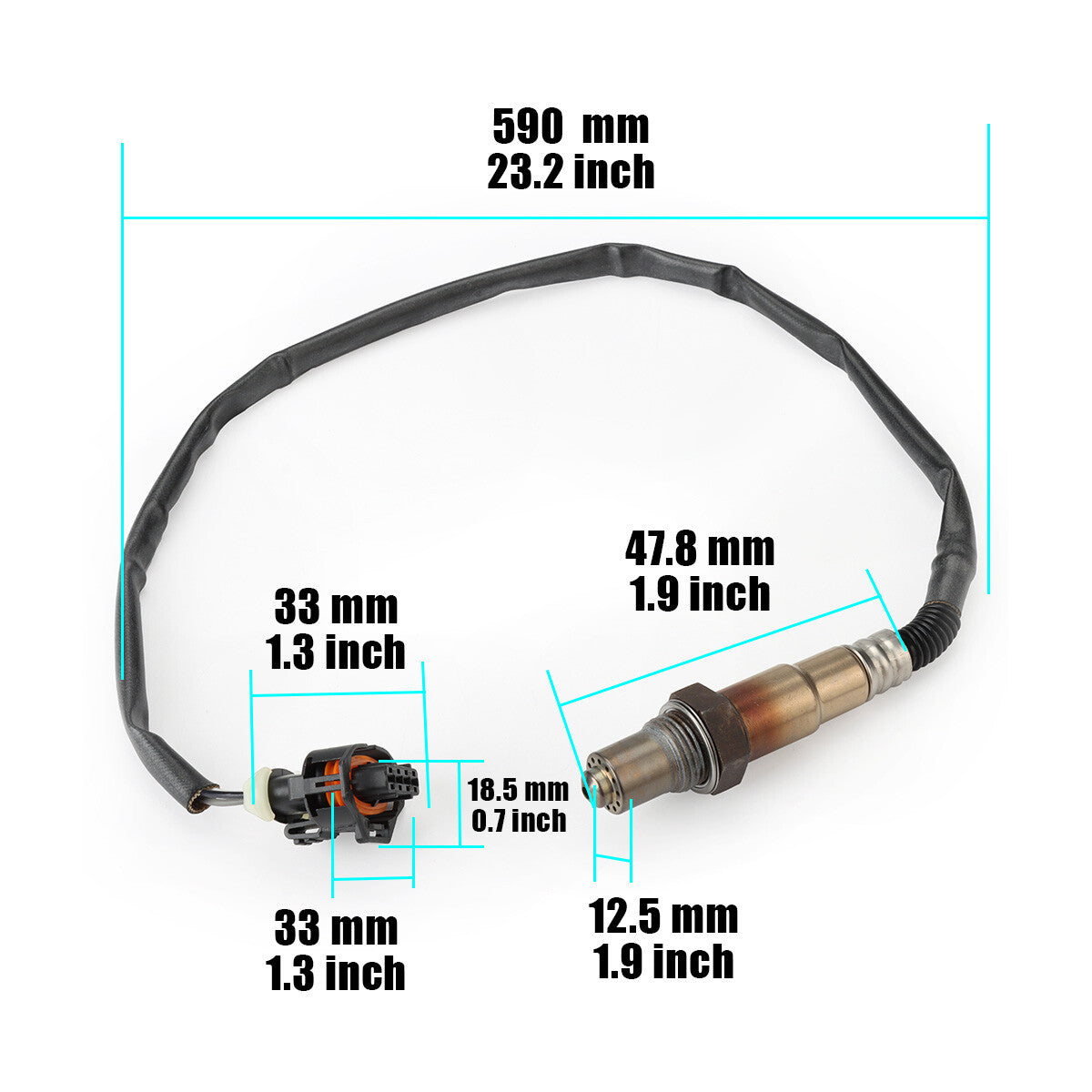 O2 sensor 55562205 replacement part for Chevrolet for Cruze 2011 - 2016 (December 13th 14th 15th)