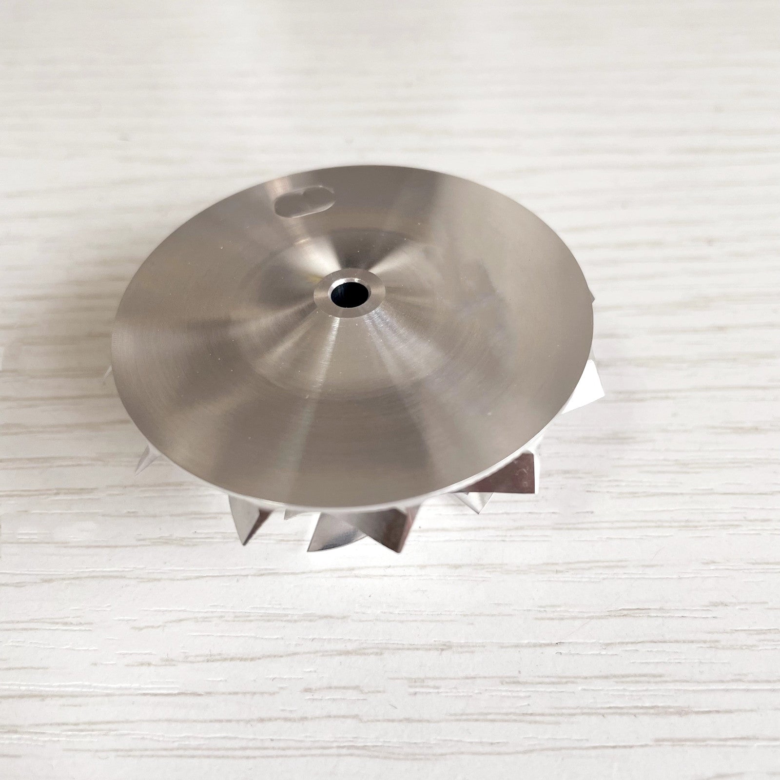 TD03 14T close reverse 39.55/51.00mm 6+6blades LEP performance blank wheel