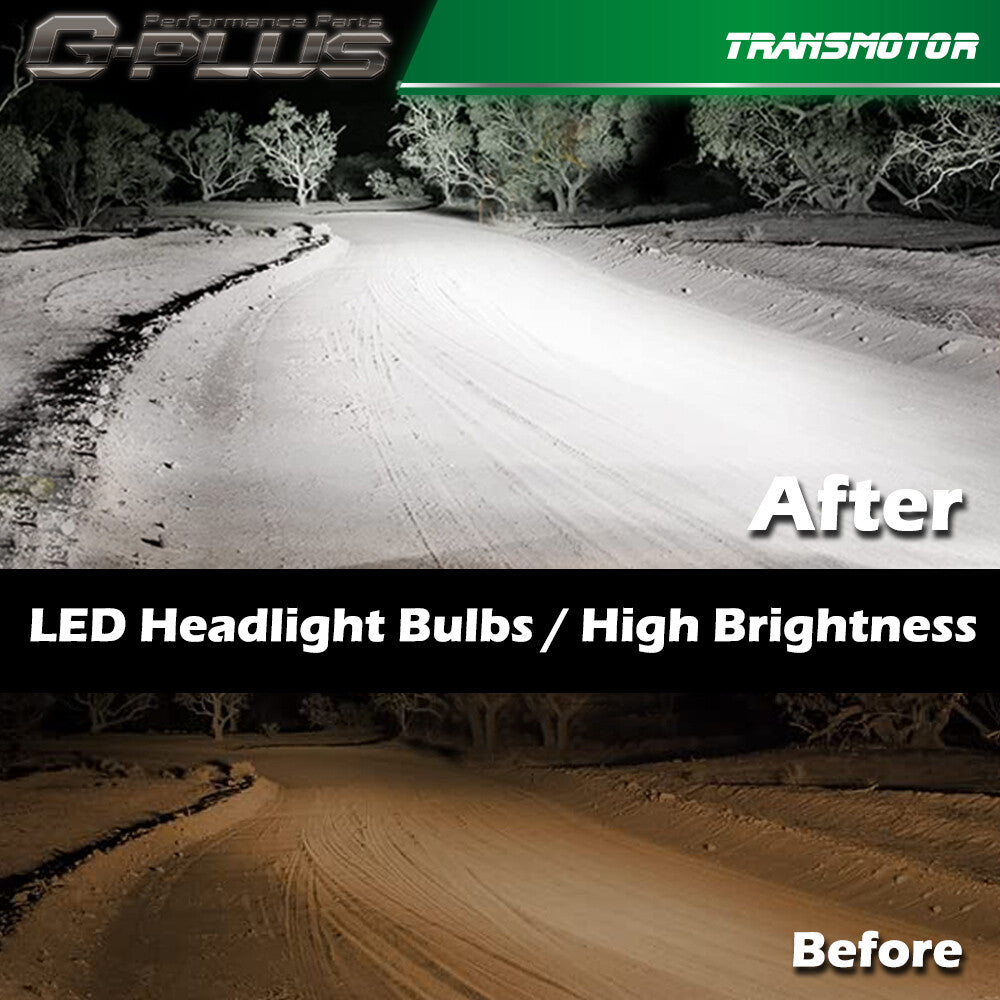Suitable for 07-14 Tahoe/Suburban, black/amber LED DRL turn signals/lights
