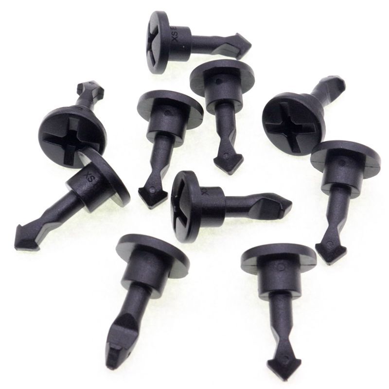 10 Engine hood decorative screws, locking pins, and fixing bolts are suitable for Volkswagen for Audi TT seats and for Skoda seats.