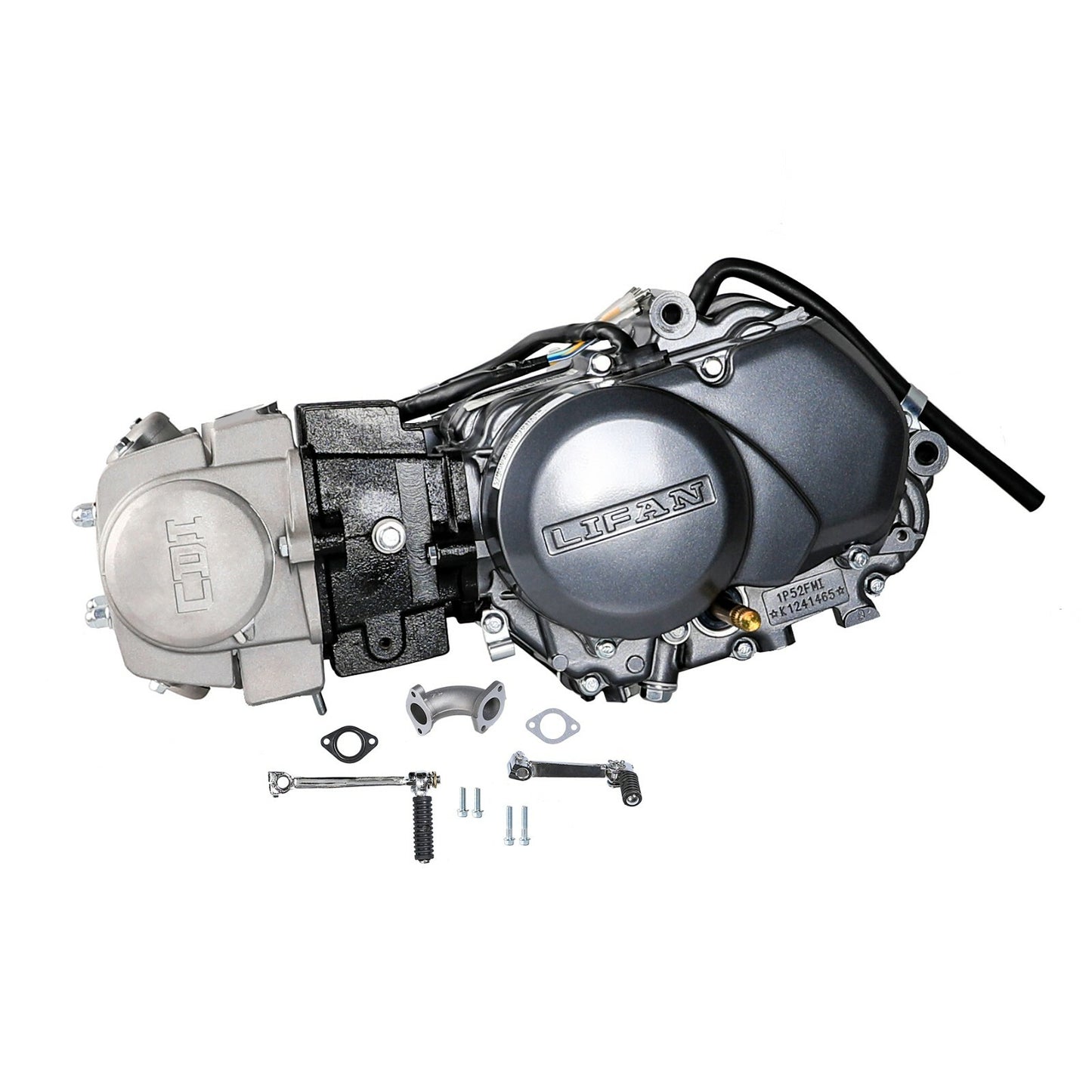 for Lifan 125cc Engine Motor Kit Kick Start For Pit Dirt Bike CRF50 ATC70 Apollo 110