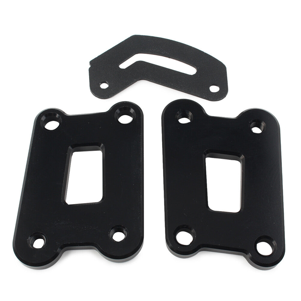 Fit MT09 FZ09 Rear Pedal Lowering Kit EVO Passenger Footrests Supports Kit